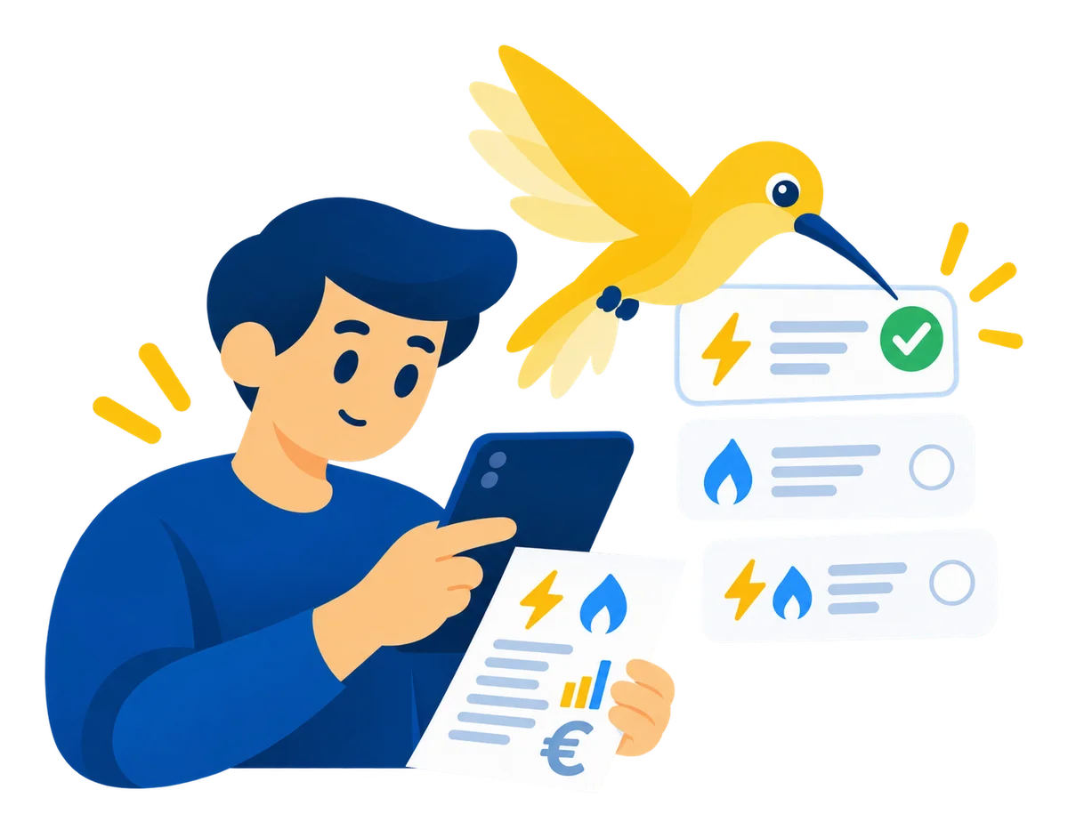Illustrazione CipCip: Offerte gas