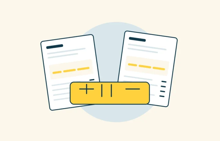 Due documenti di offerta e simboli di calcolo